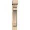 Ekena Millwork Olympic Block Rough Sawn Bracket w/ Offset Brace, Douglas Fir, 6"W x 22"D x 34"H BKT0604X22X34OLY05RDF - alternate 2
